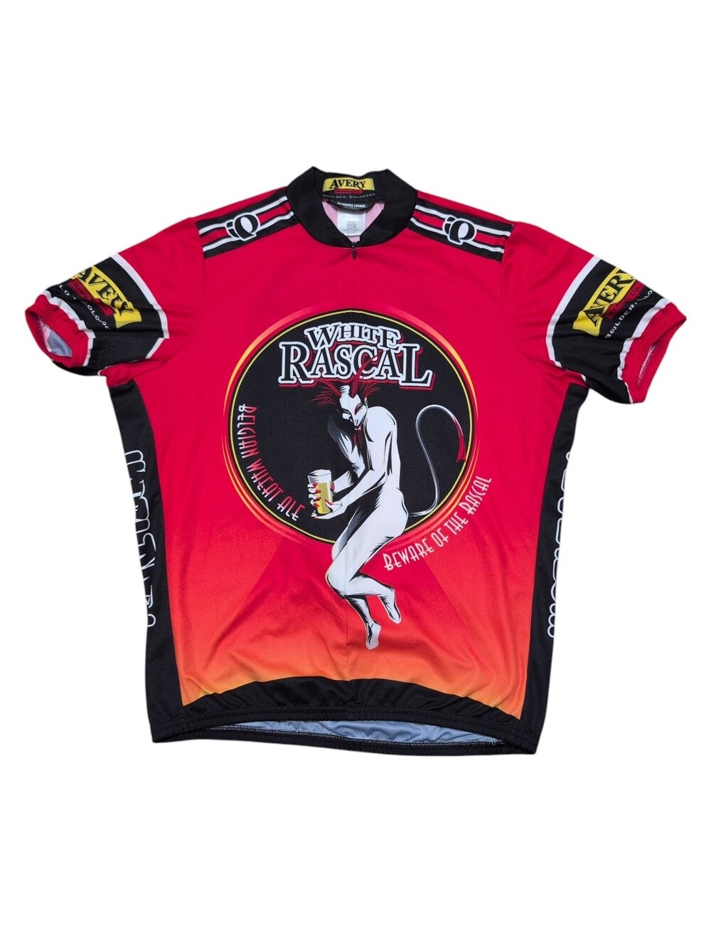 Pearl Izumi Men's Cycling Jersey Avery Brewing Company Boulder CO XL Belgian Ale
